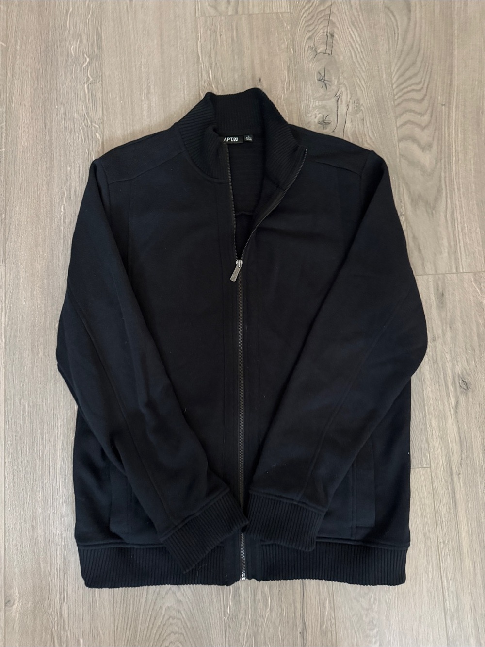 Apt. 9 Black Full-Zip Men's Sweater Jacket